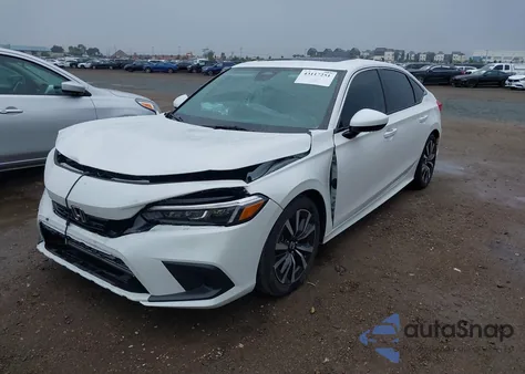 2024 Honda Civic Ex из США, поврежденный, VIN 2HGFE1F76RH325087